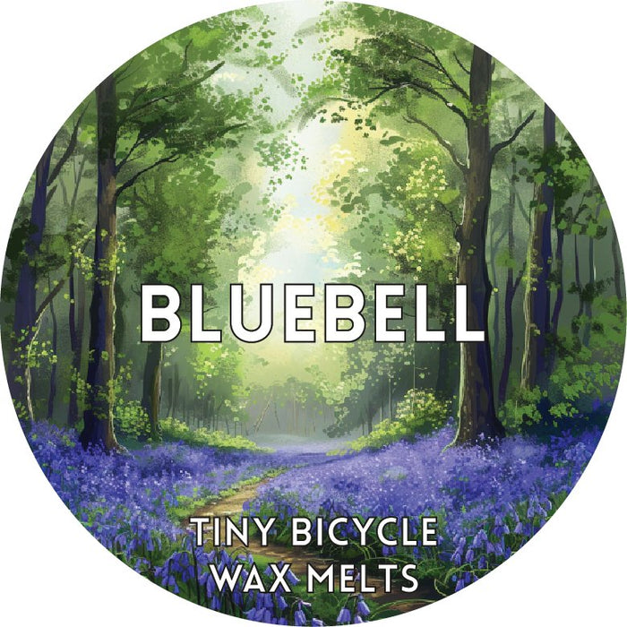 Tiny Bicycle Bluebell Segment Wax Melt - Something Different Gift Shop