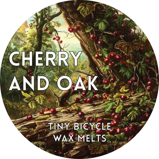 Tiny Bicycle Cherry & Oak Segment Wax Melt - Something Different Gift Shop