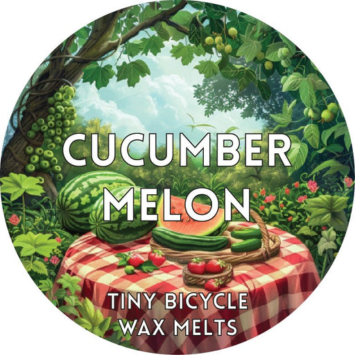 Tiny Bicycle Cucumber Melon Segment Wax Melt - Something Different Gift Shop
