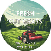 Tiny Bicycle Fresh Cut Grass Segment Wax Melt - Something Different Gift Shop