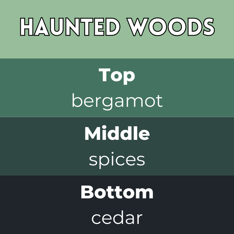 Tiny Bicycle Haunted Woods Segment Wax Melt - Something Different Gift Shop