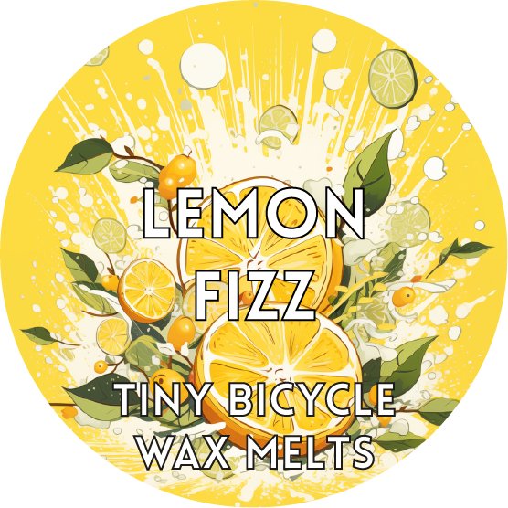 Tiny Bicycle Lemon Fizz Mini Wax Melt - Something Different Gift Shop