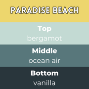 Tiny Bicycle Paradise Beach Segment Wax Melt - Something Different Gift Shop