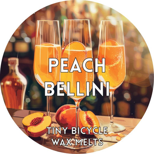 Tiny Bicycle Peach Bellini Segment Wax Melt - Something Different Gift Shop