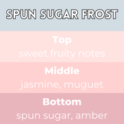 Tiny Bicycle Spun Sugar Frost Segment Wax Melt - Something Different Gift Shop