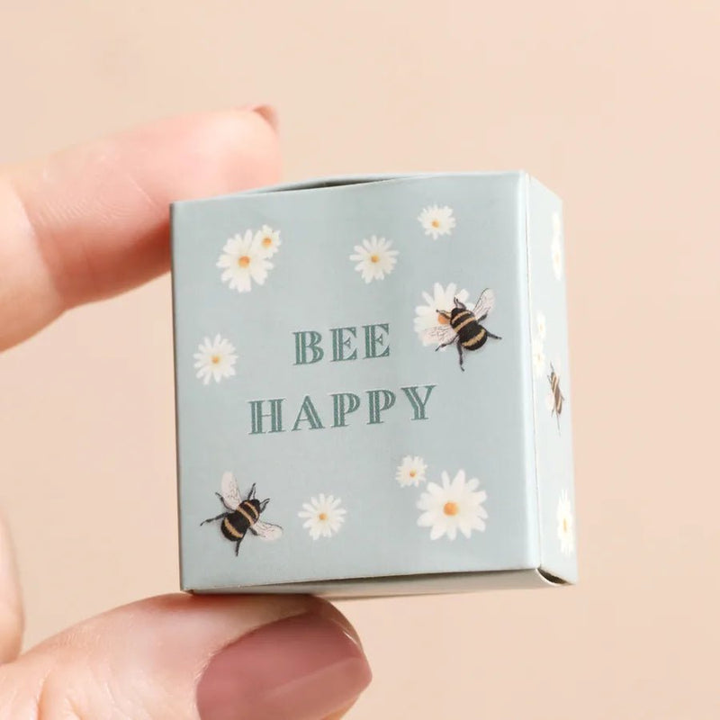 Tiny Matchbox Ceramic Bee Token - Something Different Gift Shop