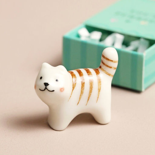 Lisa Angel Tiny Matchbox Ceramic Cat Token – Something Different Gift Shop