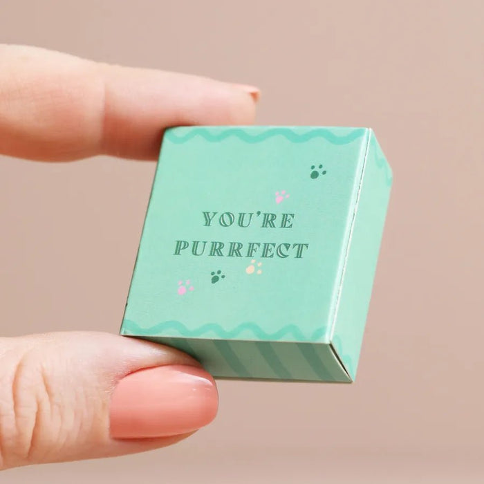 Lisa Angel Tiny Matchbox Ceramic Cat Token – Something Different Gift Shop