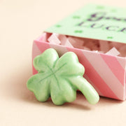 Tiny Matchbox Ceramic Clover Token - Something Different Gift Shop