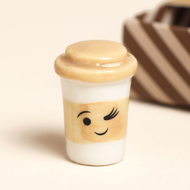Tiny Matchbox Ceramic Latte Token – Love You A Latte - Something Different Gift Shop