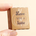 Tiny Matchbox Ceramic Latte Token – Love You A Latte - Something Different Gift Shop