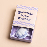 Tiny Matchbox Ceramic Pearl Oyster Token - Something Different Gift Shop