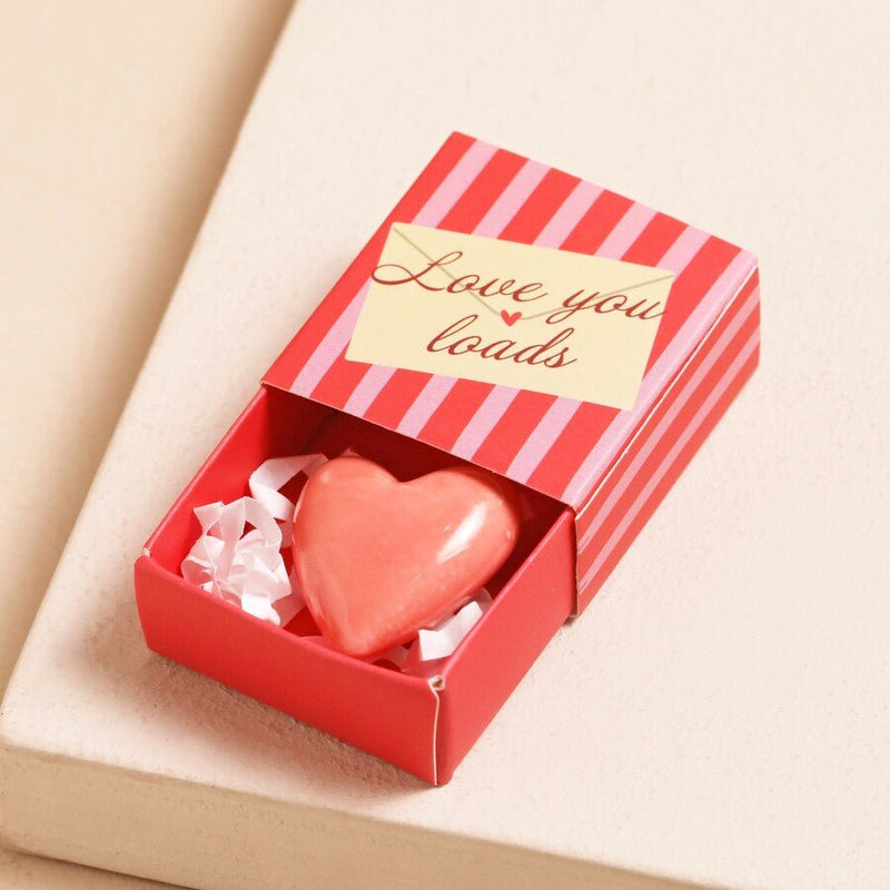 Lisa Angel Tiny Matchbox Love You Ceramic Heart Token – Something Different Gift Shop