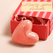 Lisa Angel Tiny Matchbox Love You Ceramic Heart Token – Something Different Gift Shop