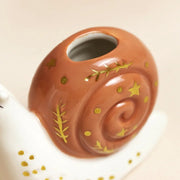 Lisa Angel Tiny Snail Ceramic Bud Vase – Something Different Gift Shop