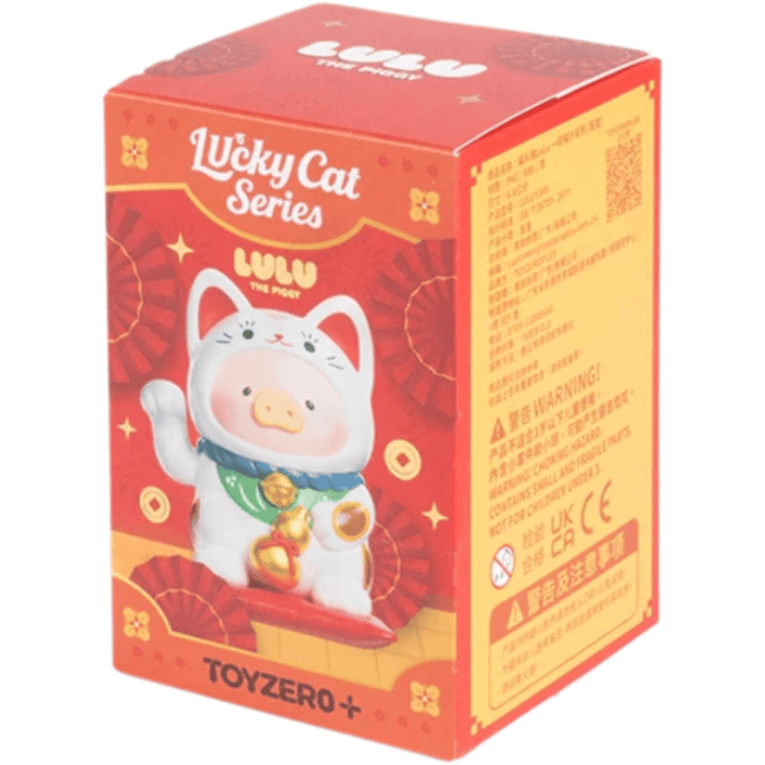 TOYZEROPLUS LuLu the Piggy Lucky Cat blind box figure packaging