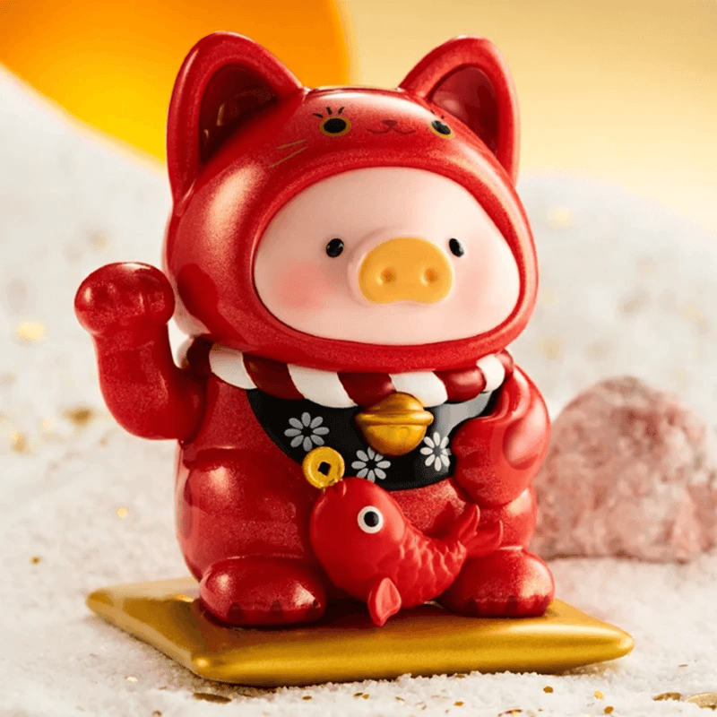 LuLu the Piggy Lucky Cat Series Fortune Paws hidden figure