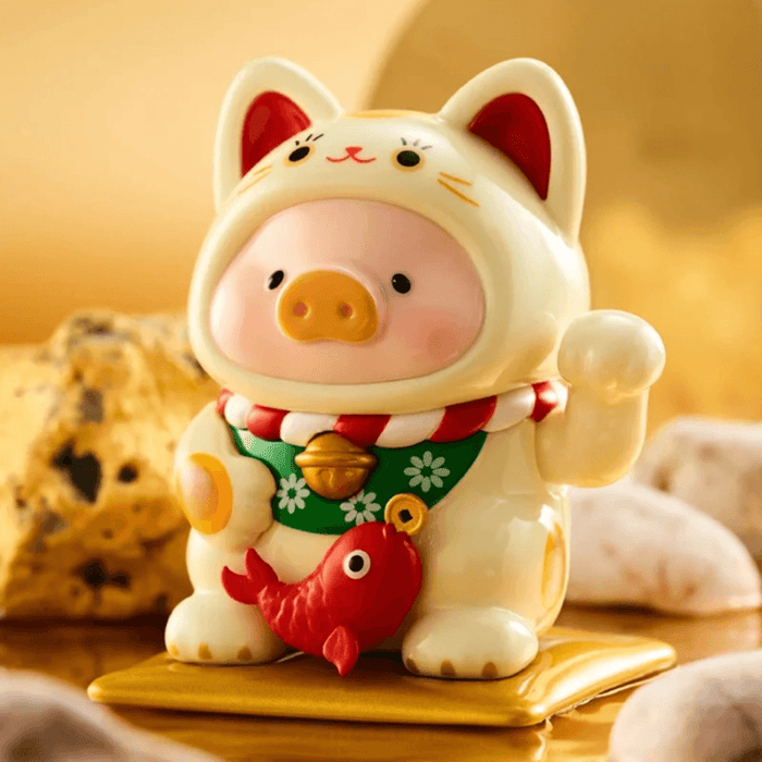 LuLu the Piggy Lucky Cat Series Guard Paws super hidden figure