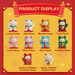 LuLu the Piggy Lucky Cat Series blind box figure collection with regular and hidden designs