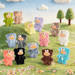 Assorted LuLu the Piggy Teddy Mini’s Whispers of Nature plush phone charm blind box designs