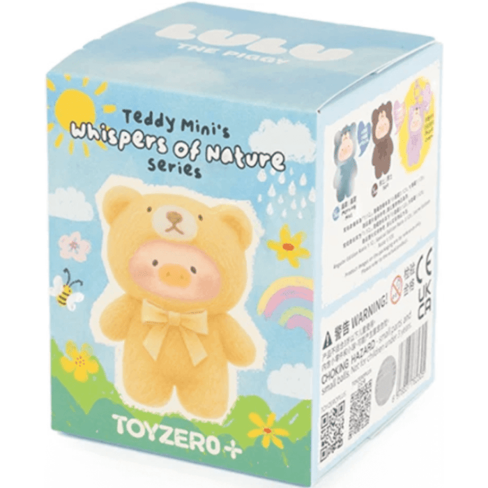 LuLu the Piggy Teddy Mini’s Whispers of Nature plush phone charm blind box packaging