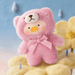 LuLu the Piggy Teddy Mini’s Whispers of Nature plush phone charm blind box Blooming design