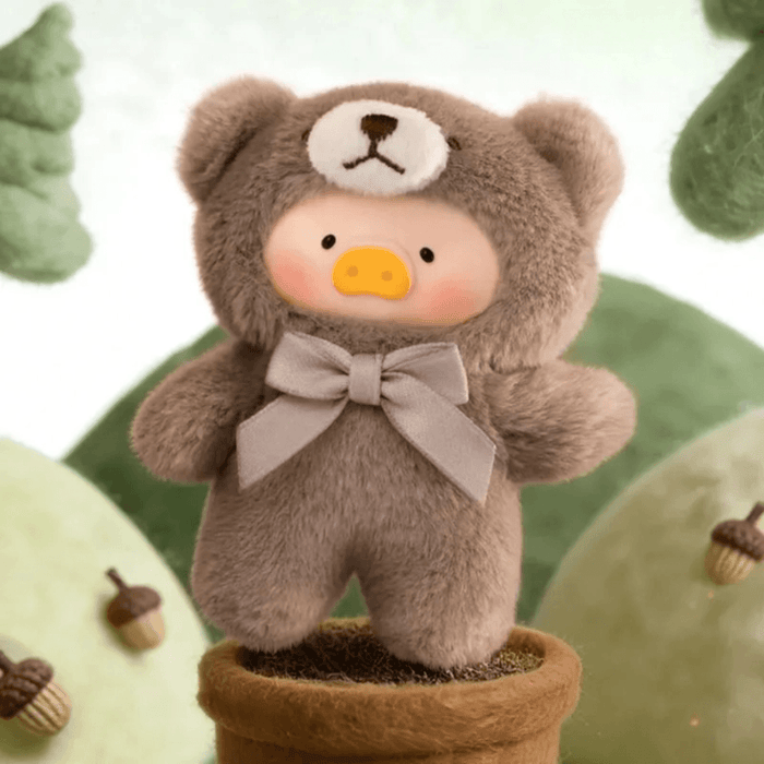 LuLu the Piggy Teddy Mini’s Whispers of Nature plush phone charm blind box Fruit design