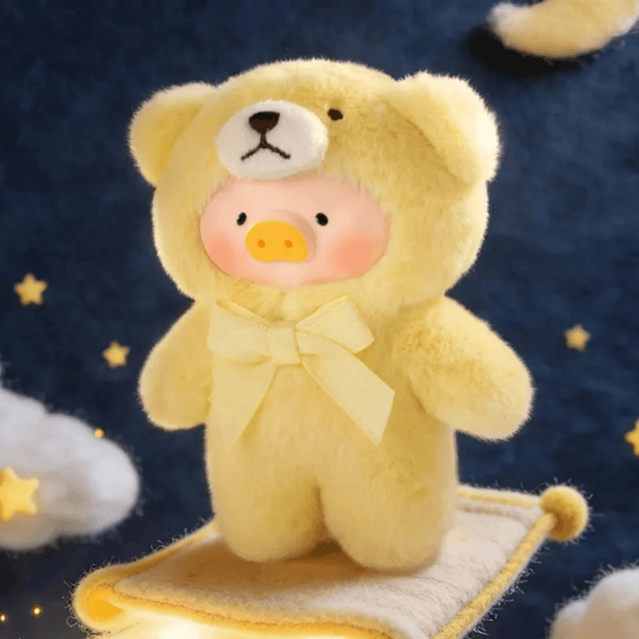 LuLu the Piggy Teddy Mini’s Whispers of Nature plush phone charm blind box Moonlight design