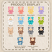 LuLu the Piggy Teddy Mini’s Whispers of Nature plush phone charm collection with regular and hidden designs