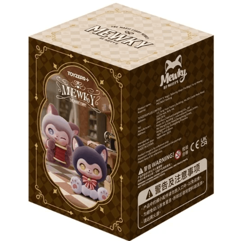TOYZEROPLUS MOFFY’s Magic Furry Mewky blind box packaging