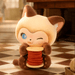 TOYZEROPLUS MOFFY’s Magic Furry Mewky Sew Helper blind box figure holding a spool of red thread
