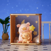 Piggy Life Hidden Stars Company chase figure with stars and moon backdrop, ToyZeroPlus blind box.