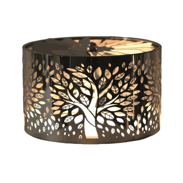 Tree of Life Spinning Carousel Candle Shade – Silver - Something Different Gift Shop