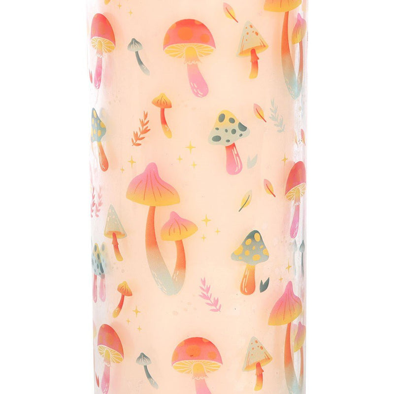 Tube Candle - Mushroom Print - Something Different Gift Shop