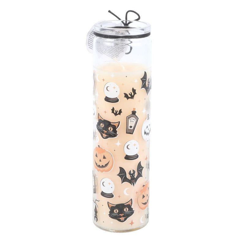 Tube Candle - Spooky Spiced Pumpkin - Something Different Gift Shop