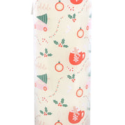 Tube Candle - Sugarplum Fun Christmas Print - Something Different Gift Shop