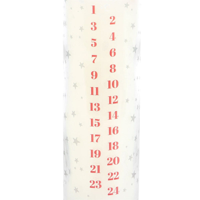 Tube Candle - White Vanilla Advent - Something Different Gift Shop