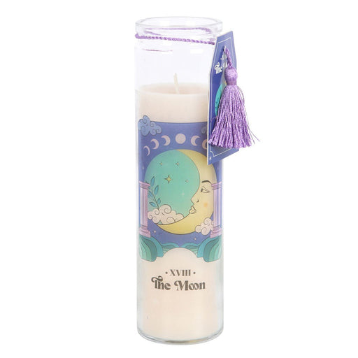 Tube Celestial Candle - The Moon - Something Different Gift Shop