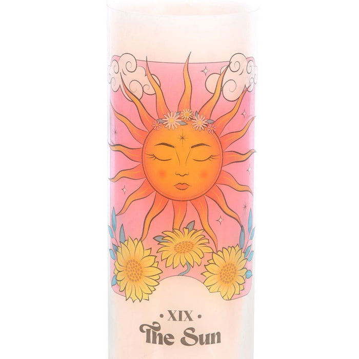 Tube Celestial Candle - The Sun - Something Different Gift Shop