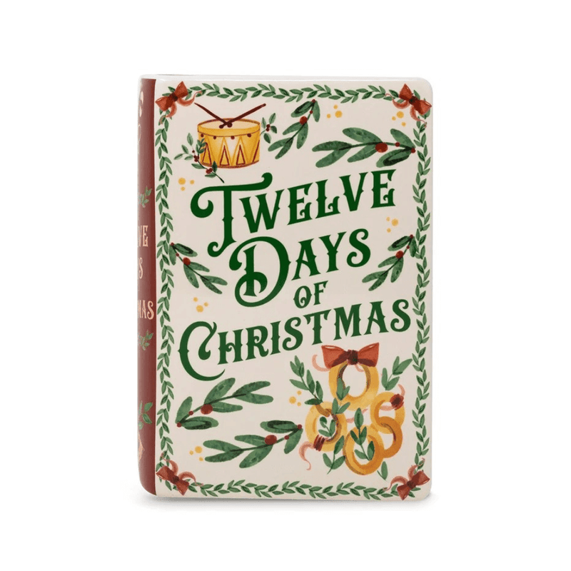 Twelve Days of Christmas Large Ceramic Book Vase – Steel Mill & Co