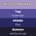 Twilight Rainfall Segment Wax Melt - Something Different Gift Shop