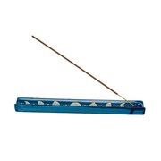 Moon phase ceramic incense holder with incense stick by Urban Tokyo