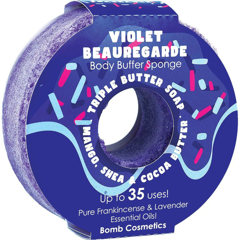 Violet Beauregarde Loofah Body Buffer – Soap Inside Sponge - Something Different Gift Shop