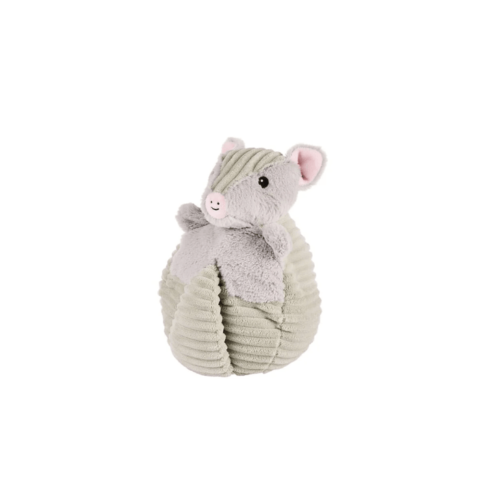 Warmies Armadillo heatable plush toy on a white background