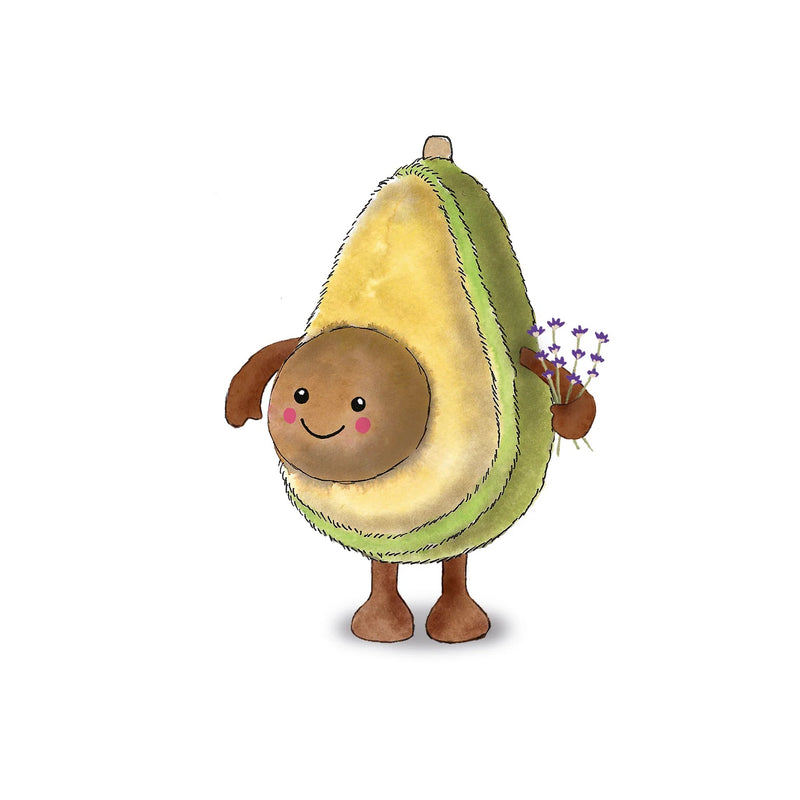 Warmies Avocado Microwavable Plush - Something Different Gift Shop