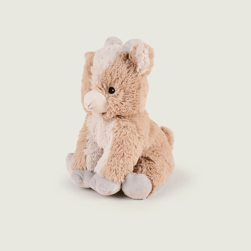 Warmies Goat heatable plush toy angled view