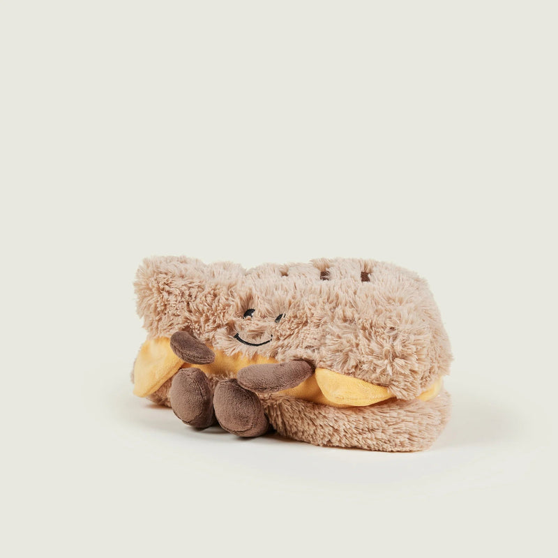 Warmies Grilled Cheese Microwavable Plush - Something Different Gift Shop