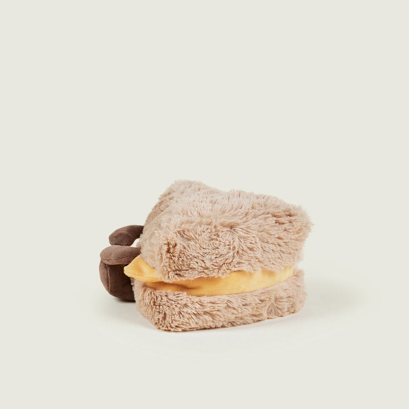 Warmies Grilled Cheese Microwavable Plush - Something Different Gift Shop