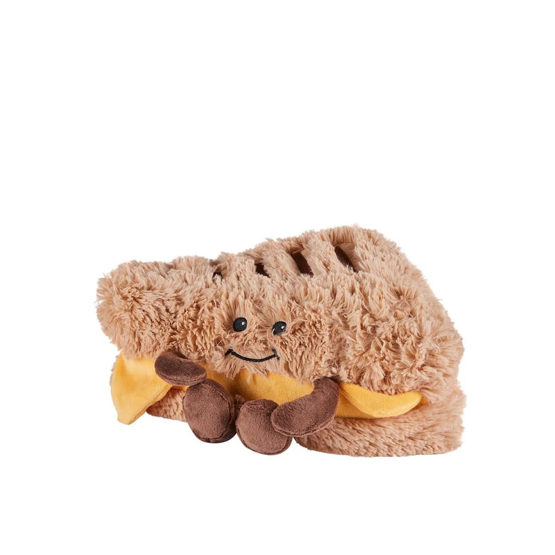 Warmies Grilled Cheese Microwavable Plush - Something Different Gift Shop