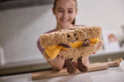 Warmies Grilled Cheese Microwavable Plush - Something Different Gift Shop